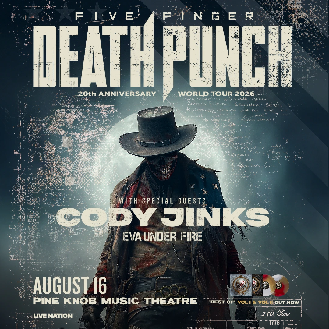 Five Finger Death Punch Tour Poster